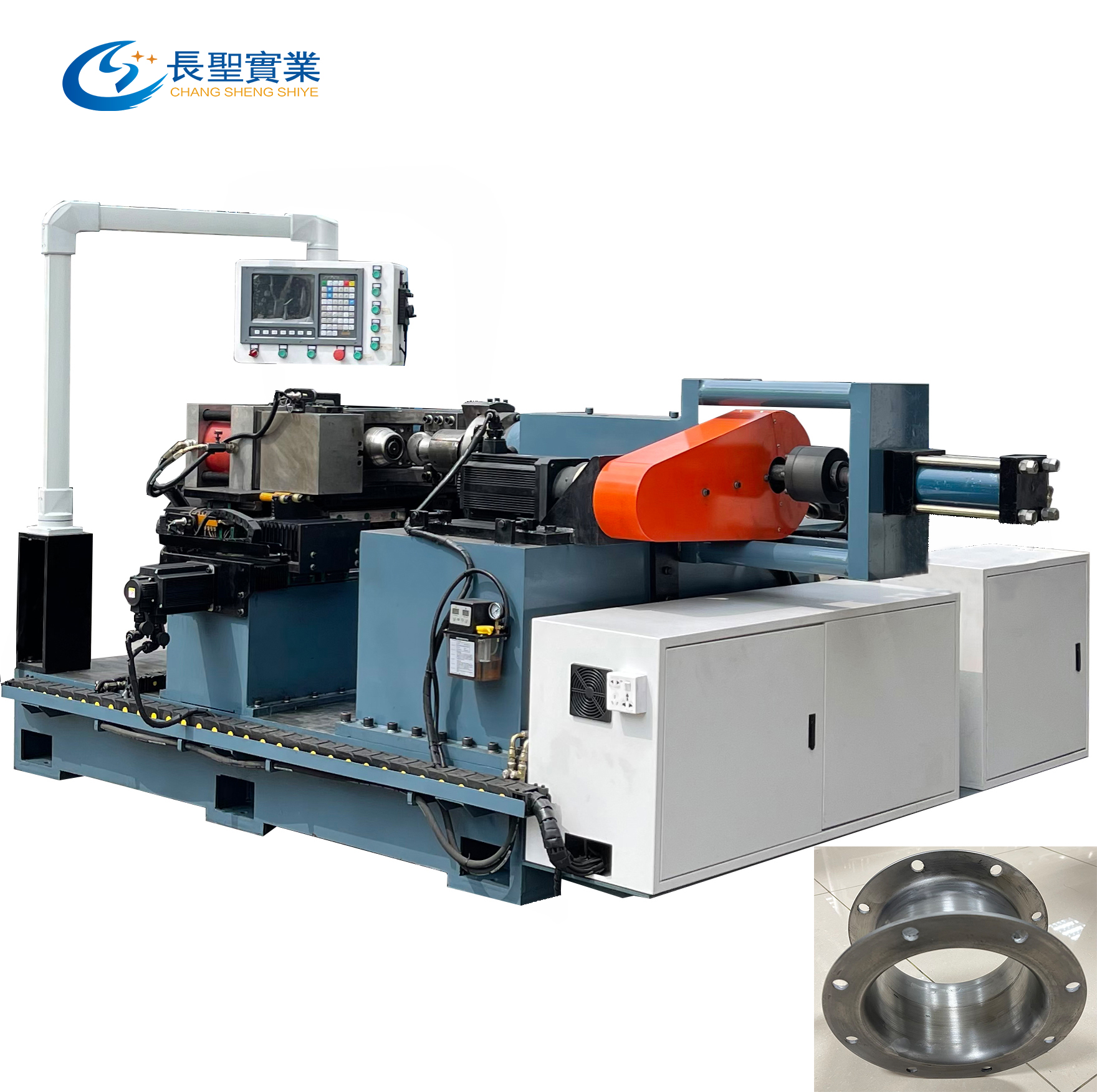 旋翻機(ji) 不鏽鋼閥門管(guǎn)道 自動翻邊沖(chong)孔400型